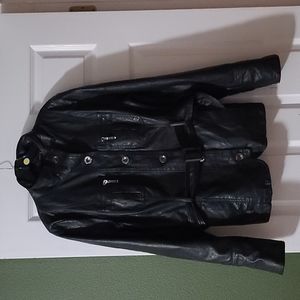 Lane Crawford Faux Leather Jacket